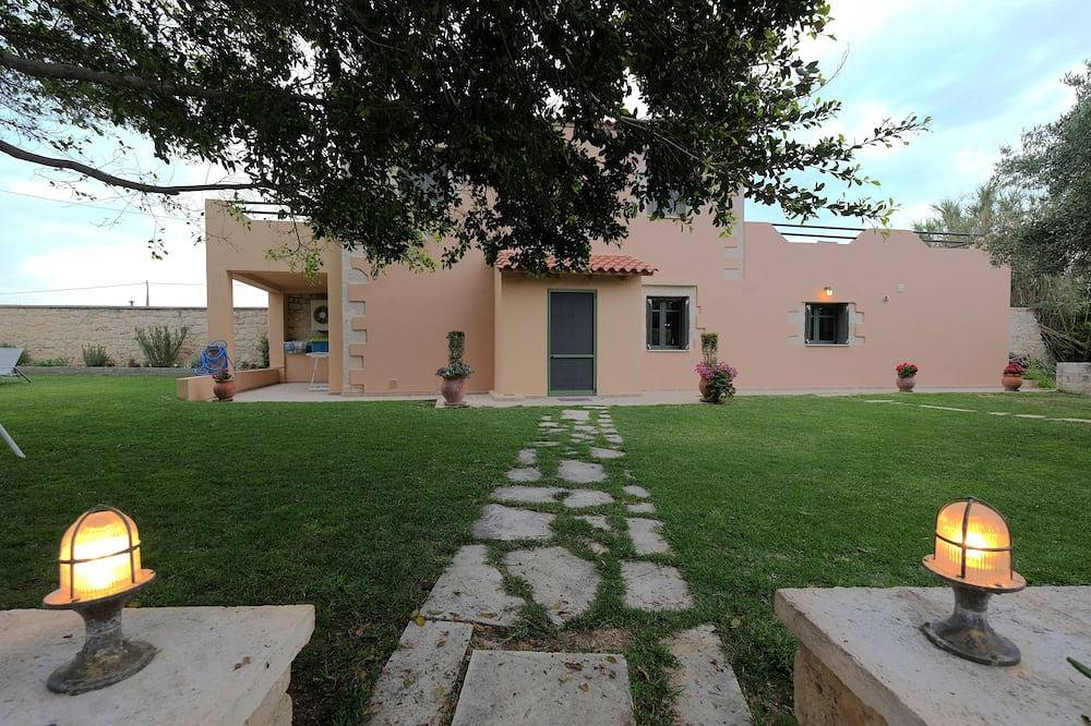 Seaview Traditionelle Villa inmitten von Olivenbäumen 500 Meter vom Sandstrand in Rethymno und Umgebung
