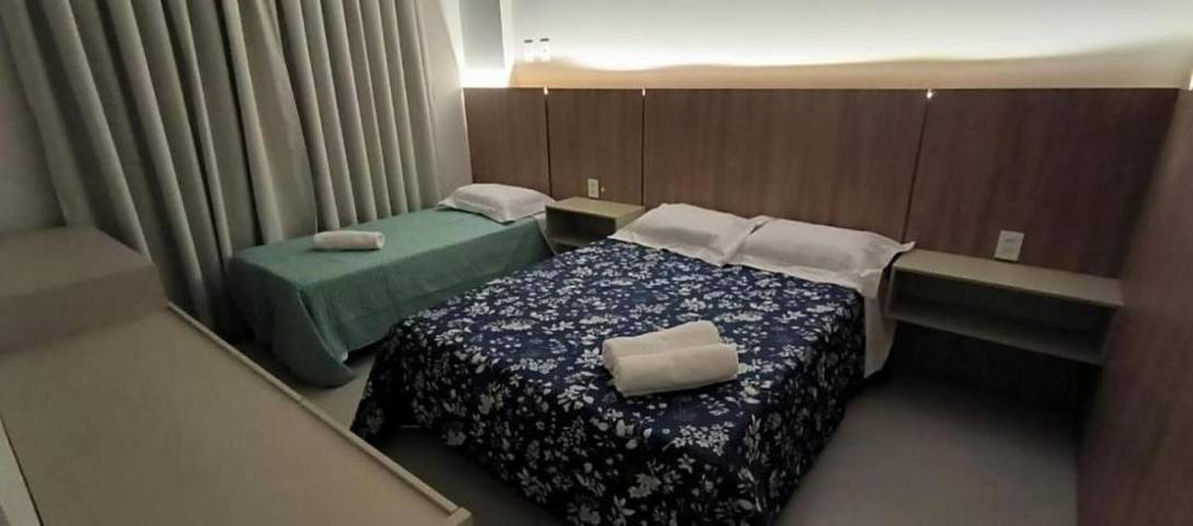 Casas e apartamentos de temporada para 7 pessoas, com balcão e vista na Foz do Iguaçu