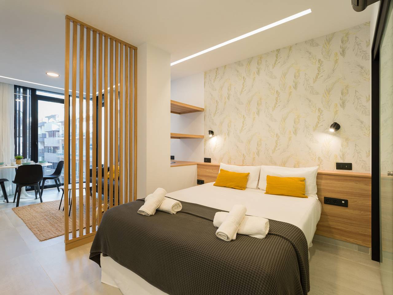 Studio entier, Appartement moderne avec vue sur mer à Las Canteras in Las Palmas de Gran Canaria Centre, Las Palmas de Gran Canaria