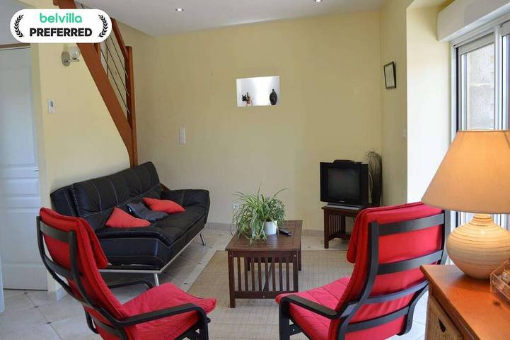 Gîte pour 6 personnes, avec jardin, animaux acceptés