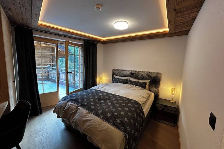 Ganze Wohnung, Neu mit spa : Komfortables 4-Zimmerwohnung für 6-7 Personen auf der unteren Etage gegenüber der Abfa in Grimentz, Anniviers