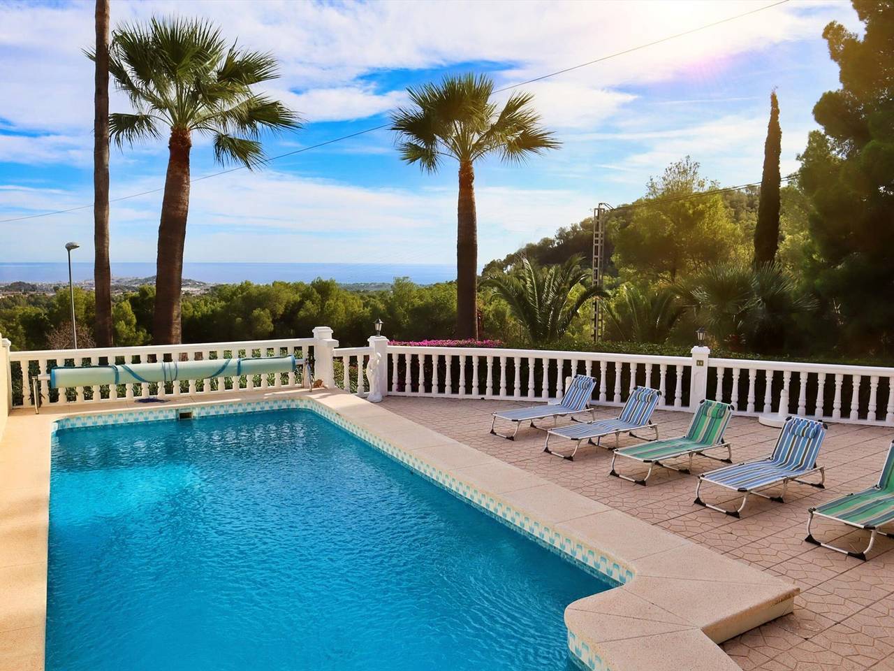 Moderne Villa mit privatem Pool, Klimaanlage und Wi-Fi in Altea in El Captivador, la Nucia