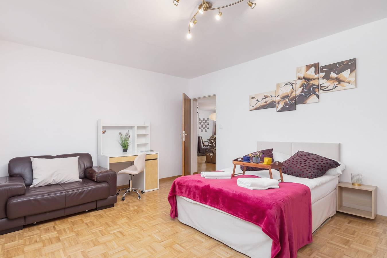 Apartamento entero, Apartamento de vacaciones para 6 personas con balcón/terraza in Cracovia, Pequeña Polonia (región histórica)