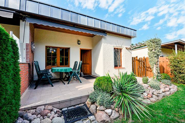 Ferienhaus für 4 Personen, mit Garten und Terrasse am Plauer See