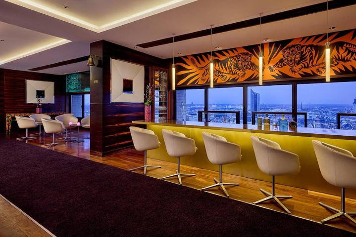 Hotel für 2 Personen, mit Terrasse und Pool sowie Sauna und Ausblick in Zoo Leipzig - 3