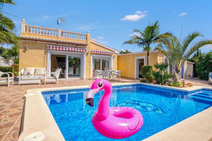 Chalet para 6 personas, con jardín en Marina Alta