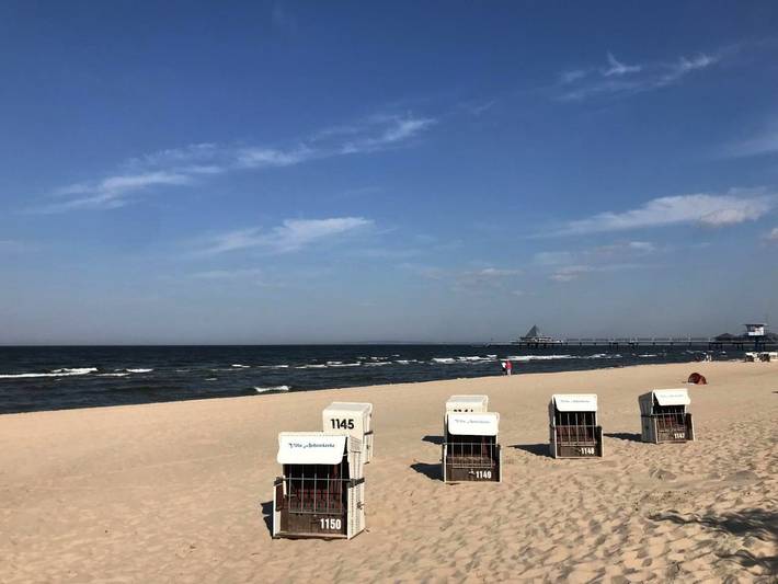 Ferienhaus mit Meerblick für 4 Personen, mit Balkon und Seeblick sowie Ausblick in Drei Kaiserbäder - 4