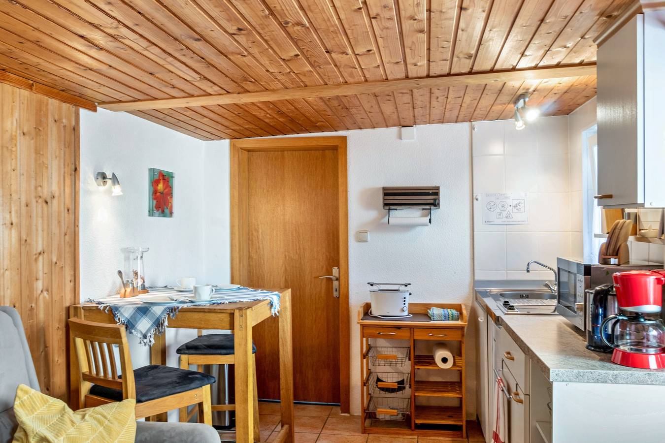 Appartement 'Ferienwohnung Kleiner Strandfloh' met Privé Terras, Eigen Tuin en Wifi, foto 7