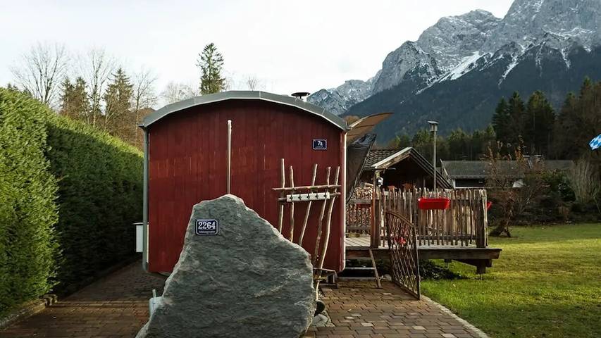 Ferienhaus für 5 Personen, mit Balkon und Garten sowie Sauna in den Ammergauer Alpen - 4