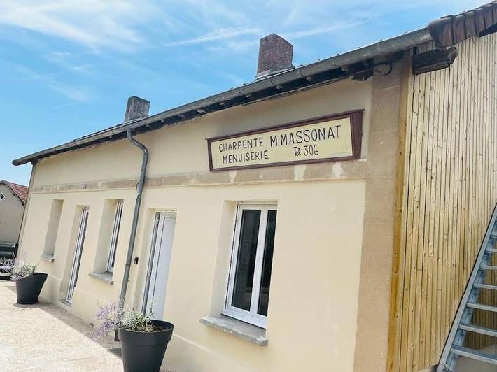 Gîte pour 4 personnes, avec vue ainsi que jardin et terrasse, animaux acceptés dans Cossaye