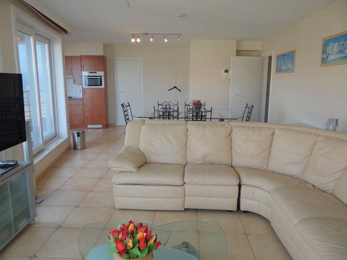 Ferienwohnung für 4 Personen, mit Balkon/Terrasse und Terrasse in Nieuwpoort