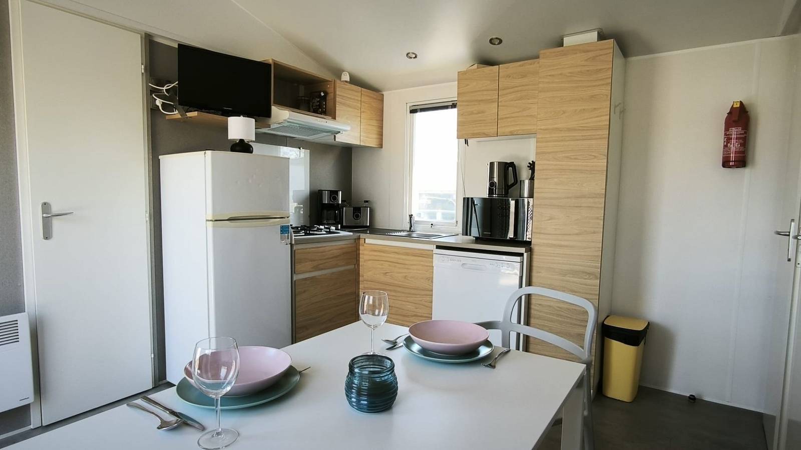Mobilheim Herz Lauwersoog - Chalet Robbengat 84 in Lauwersmeer, Mar del Norte Holanda
