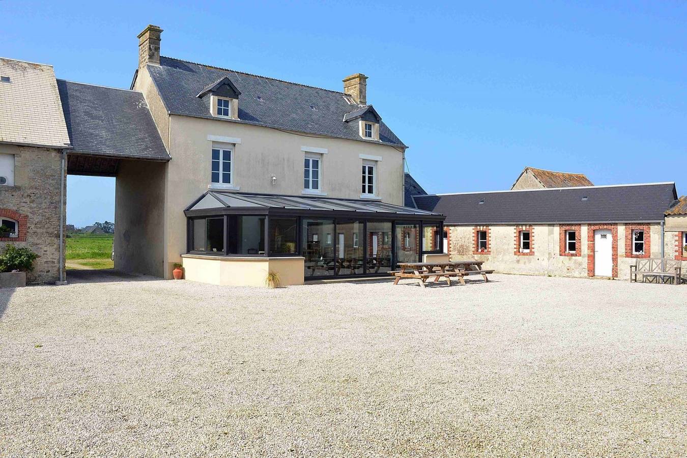 Gîte d'Utah Beach 12 personnes in Saint-Martin-de-Varreville, Région de Cherbourg