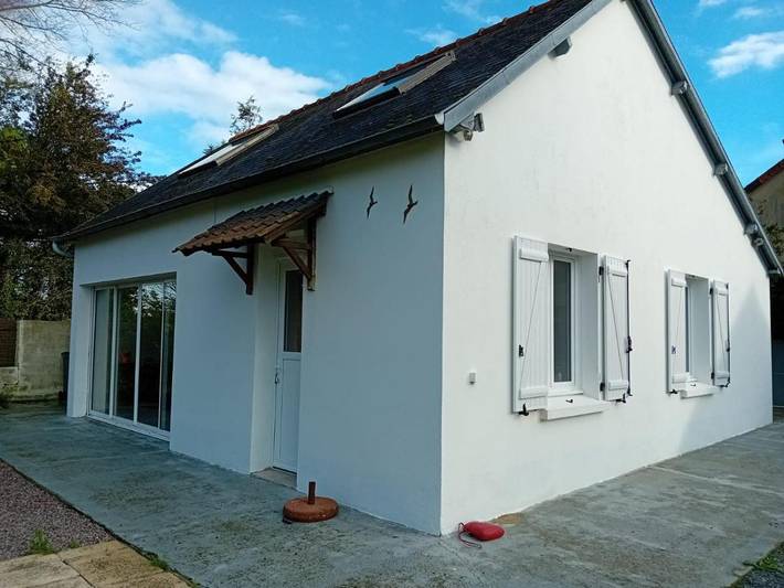 Location de vacances pour 7 personnes, avec jardin et terrasse à Englesqueville-la-Percée