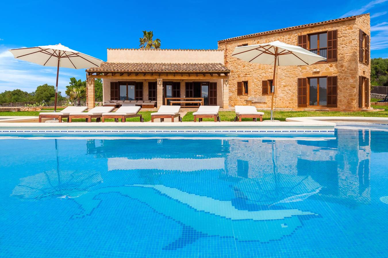 Finca Mirador Capdepera mit Überlaufpool in Capdepera, Mallorca Osten