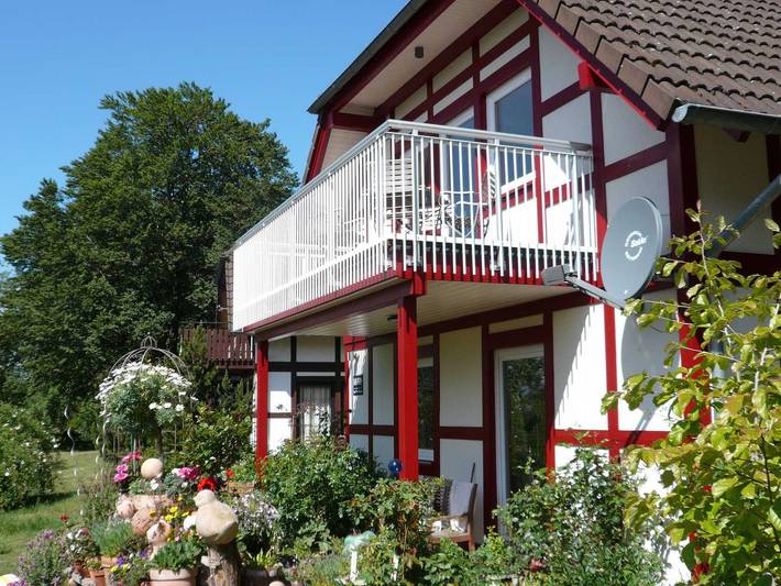 Ferienwohnung für 3 Personen, mit Balkon und Garten in Frankenau - 4