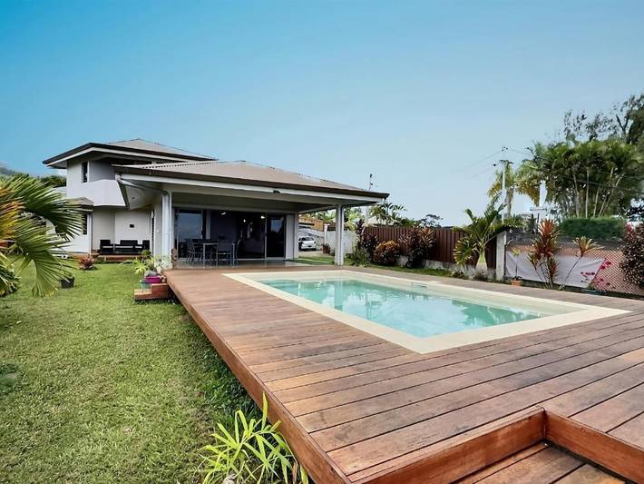 Villa pour 6 personnes, avec piscine ainsi que vue et jardin