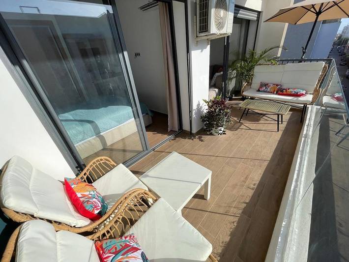 Gîte pour 4 personnes, avec piscine et balcon dans Mehdia - 2