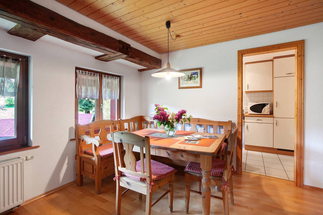 Ganze Wohnung, Haus Silvia - Ferienwohnung mit Privater Terrasse, Privatem Garten und Wlan in Todtmoos, Südschwarzwald