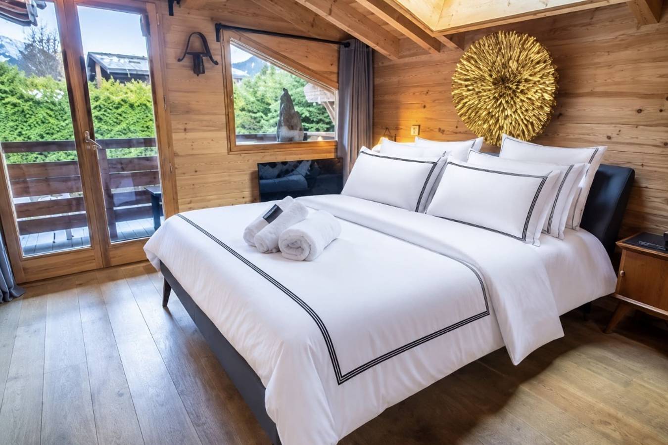 Design chalet with pool & jacuzzi in Chamonix, Mont-Blanc-Massiv
