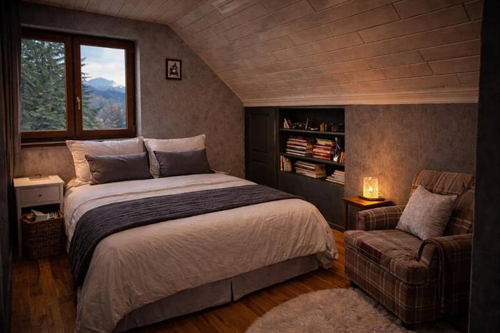 Chambre d’hôte pour 2 personnes, avec vue et jardin, animaux acceptés à Le Hohwald - 2