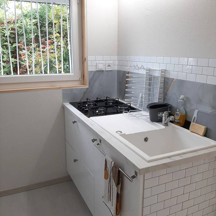 Appartement de vacances pour 2 personnes, avec Jardin