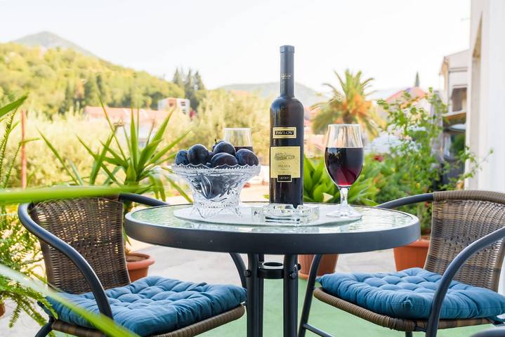 Ferienwohnung für 3 Personen, mit Balkon/Terrasse, mit Haustier