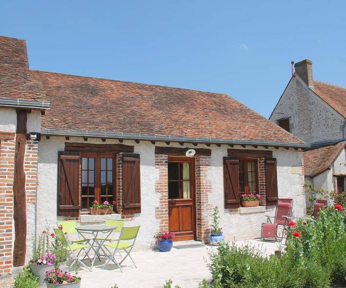 Chambre d’hôte pour 4 personnes, avec Terrasse ainsi que Jardin et Vue