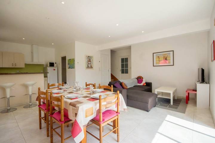 Gîte pour 6 personnes, avec jardin et terrasse à Baden (France) - 3