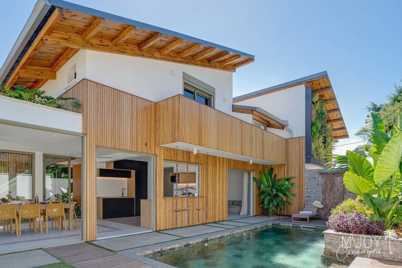 Villa für 6 Personen mit Terrasse in Saint-Paul