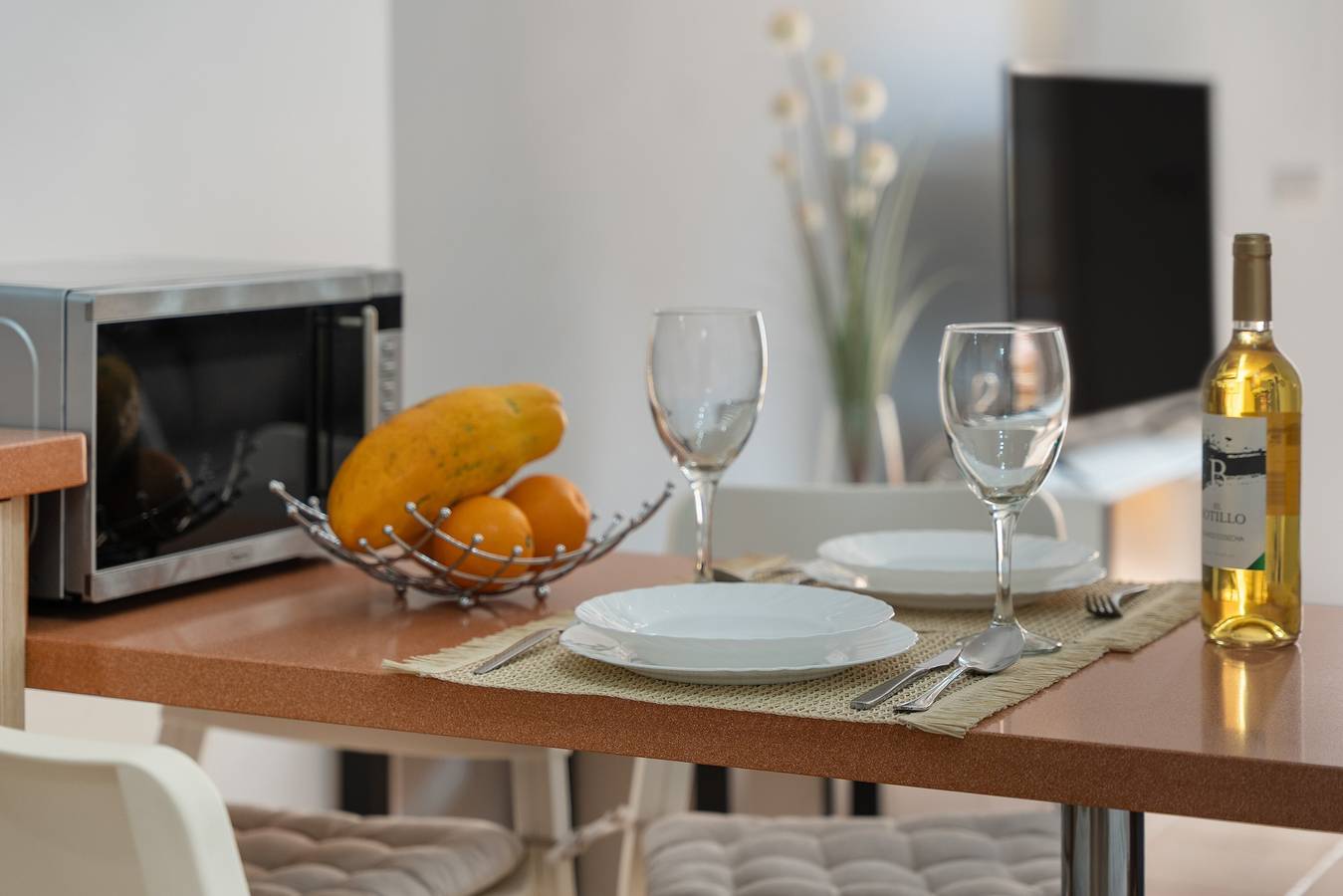 Ganze Wohnung, Ferienwohnung 'Volcán Y Mar 2 Derecha' mit Balkon, Wlan und Klimaanlage in Playa San Juan, Guía de Isora