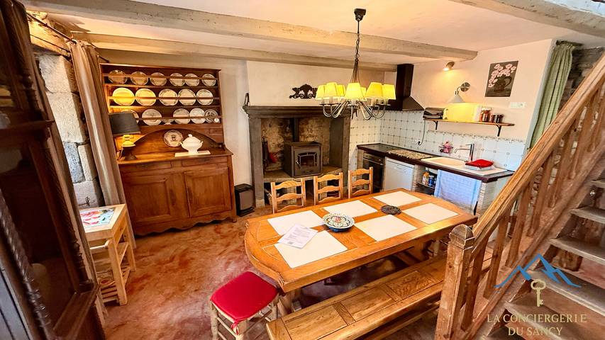 Villa pour 6 personnes, avec jardin, animaux acceptés en Auvergne