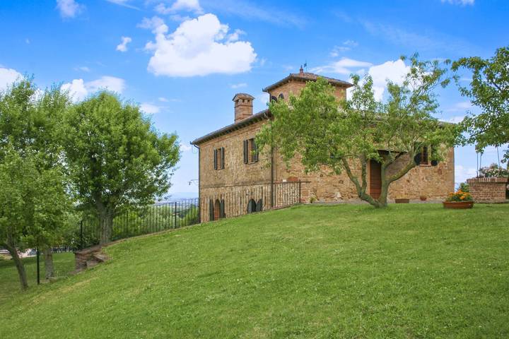 Villa voor 14 personen met zwembad in Montepulciano, Provincie Siena