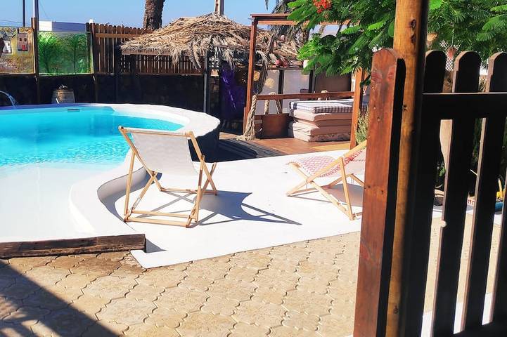 Casa vacanza per 2 persone, con terrazza e piscina nonché giardino in Mácher