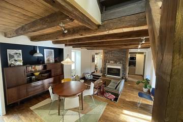 Gîte pour 6 personnes, avec jardin et terrasse à Bonneuil-Matours