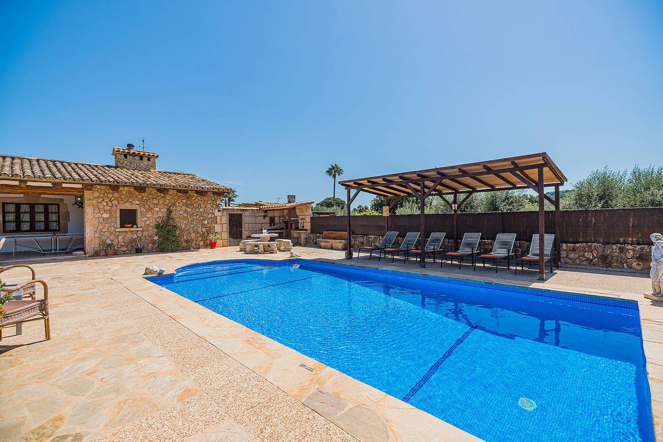 Villa 'Toni Mosca' mit Bergblick, Wi-Fi und Klimaanlage in Pollença Stadt, Pollença