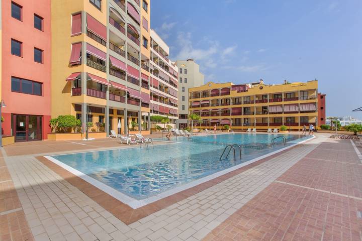 Gîte pour 4 personnes, avec balcon et jardin à Puerto de Santiago