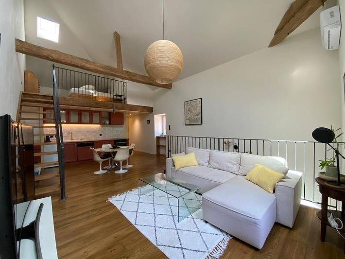 Appartement de vacances pour 4 personnes, avec Jardin