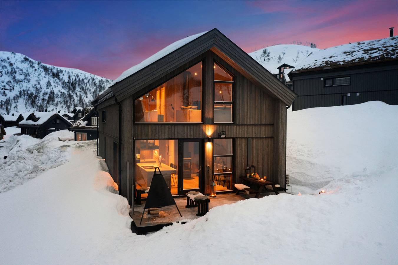 Cottage für 9 Personen mit Ausblick in Vinje