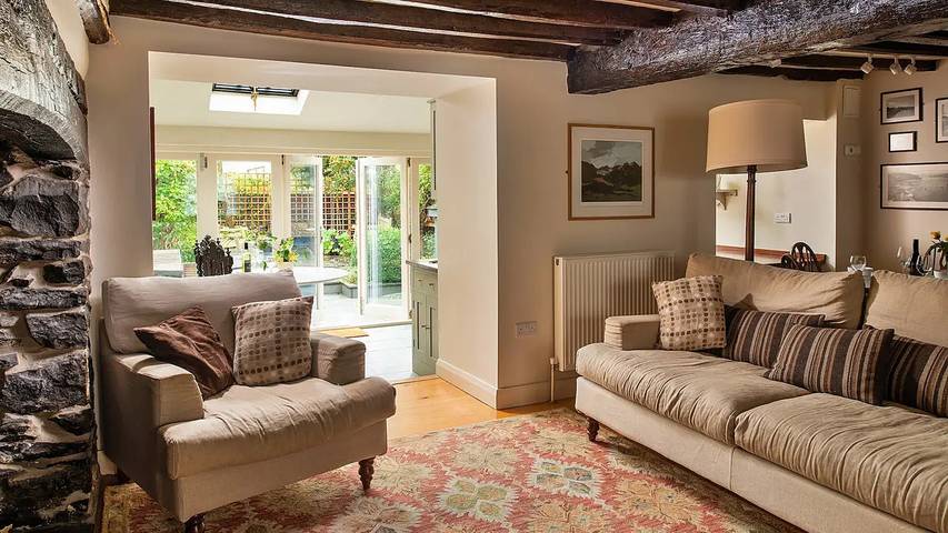 Holiday rental for 7 people, with garden in Conwy