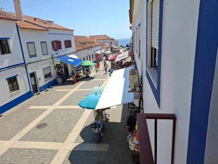 Apartamento de férias para 2 pessoas, com varanda e vista, com animais de estimação em Porto Covo
