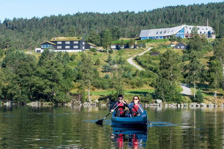 Hotel für 2 Personen, mit Terrasse und Garten sowie Sauna in Preikestolen