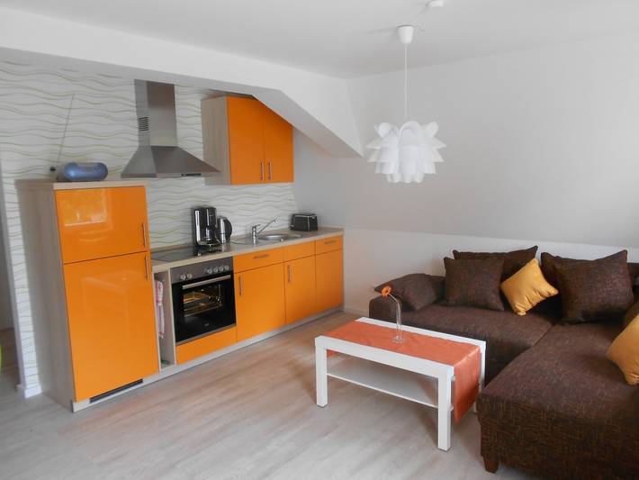 Ferienwohnung für 2 Personen, mit Garten und Balkon in Kölpinsee