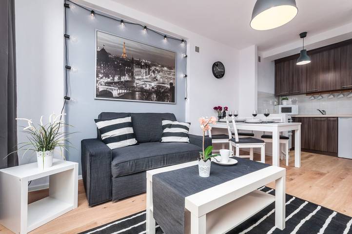 Ferienwohnung für 4 Personen, mit Garten in Warschau