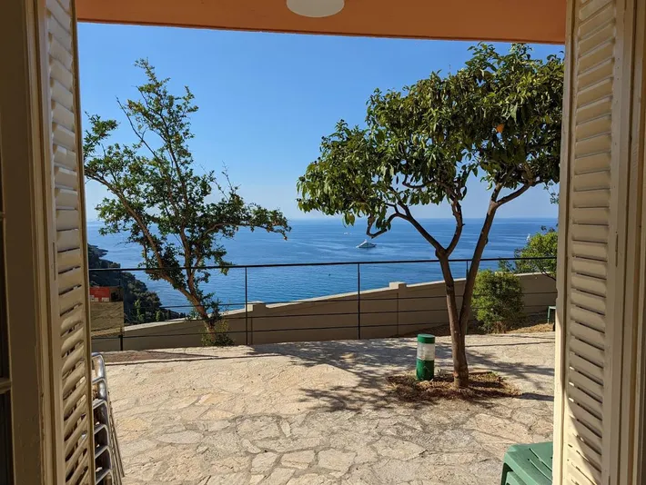 Ferienwohnung für 4 Personen, mit Ausblick und Terrasse sowie Garten - 1