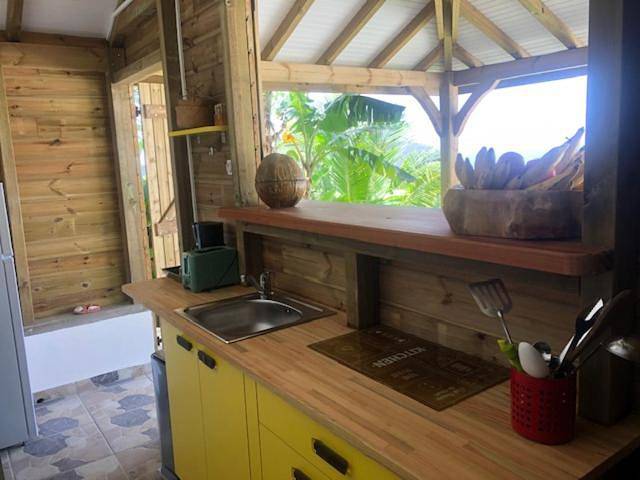 Maison d’hôte pour 2 personnes, avec vue ainsi que jardin et terrasse à Deshaies - 4