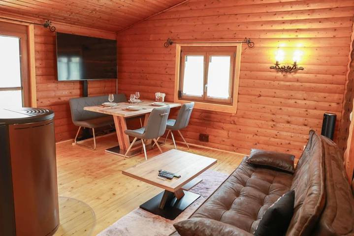 Ferienhaus für 4 Personen, mit Ausblick und Garten am Wolfgangsee