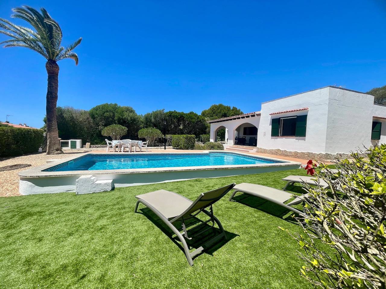 Ferienhaus 'Villa Antonia' mit privatem Pool, privater Terrasse und Wlan in Cap d'en Font, Sant Lluís