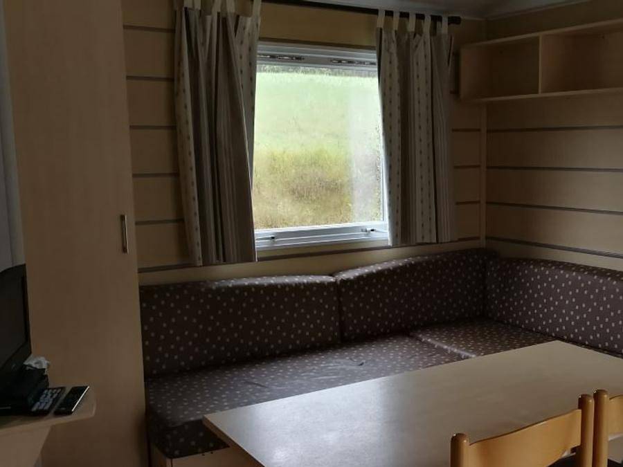 Domaine du Lac de Néguenou - Stacaravan 6 personen - Luxe uitzicht op het meer in Prayssas, Agen en omgeving