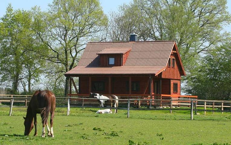 Ferienhaus für 6 Personen, mit Terrasse und Garten sowie Ausblick in Osterrade
